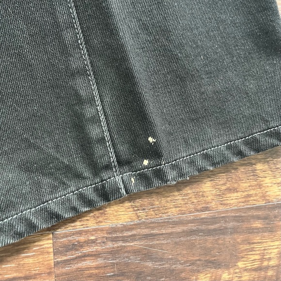 Vintage Boss by IG spellout black wide leg skater baggy jeans 36 actual 34x31 - Picture 6 of 16